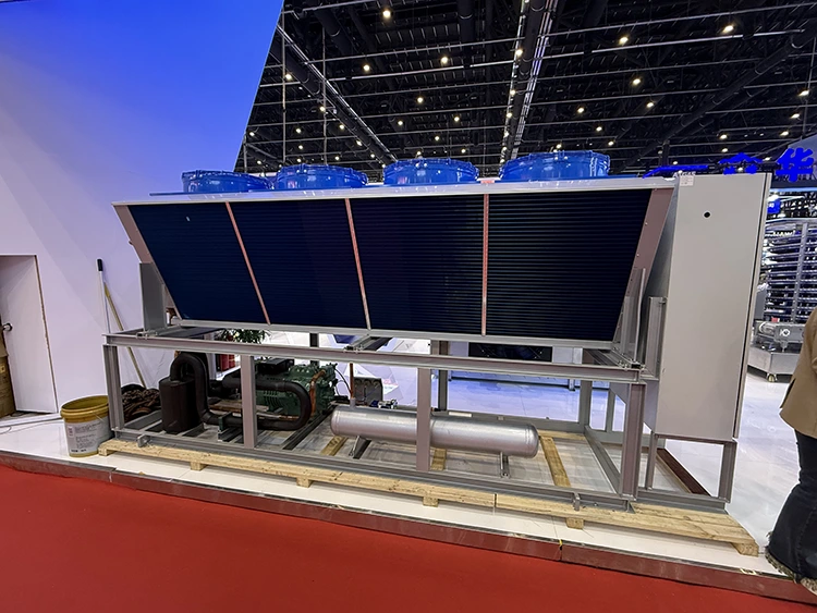 Unidad compresora de refrigeración alternativa enfriada por aire