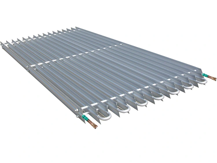 Bobina de tubo de aluminio