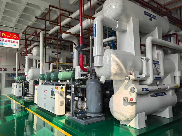 Unidad compresora de refrigeración subcrítica de CO₂